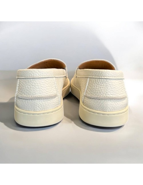 Mocassino leggero gesso