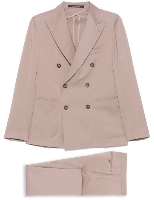 Abito doppiopetto rosa polvere