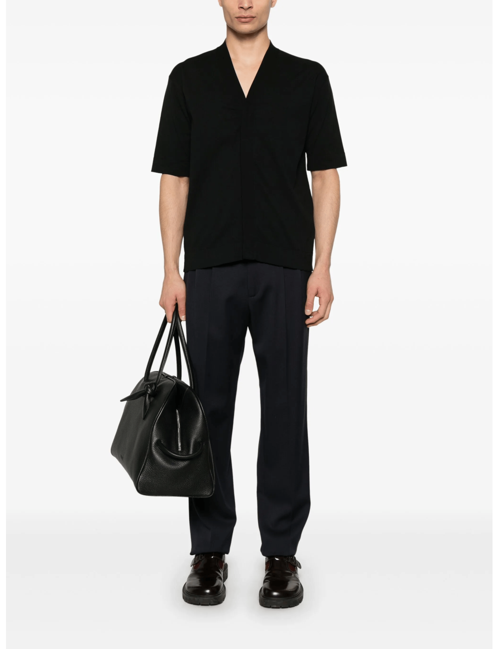 Maglia Cardigan nera