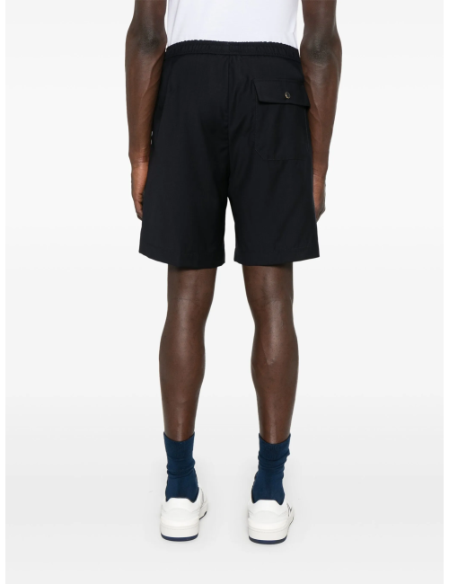 Bermuda blu notte con coulisse