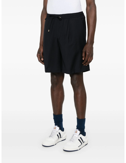 Bermuda blu notte con coulisse