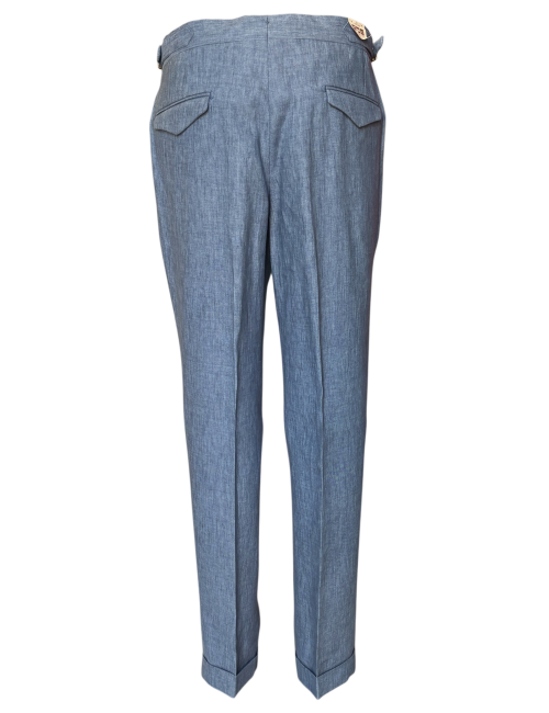 Pantalone Con Tasche A Capanna