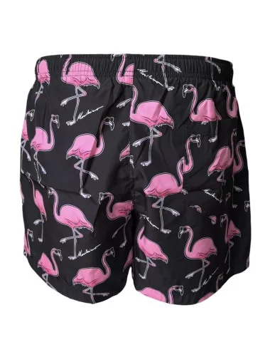 Costume con stampa fenicotteri 2