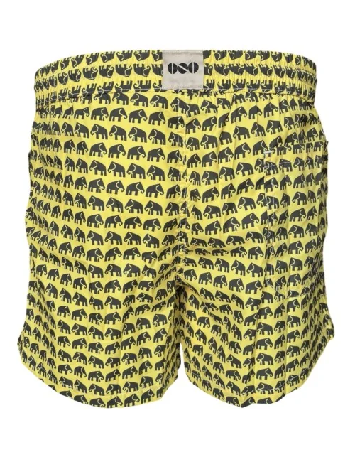 Costume con stampa elefantini