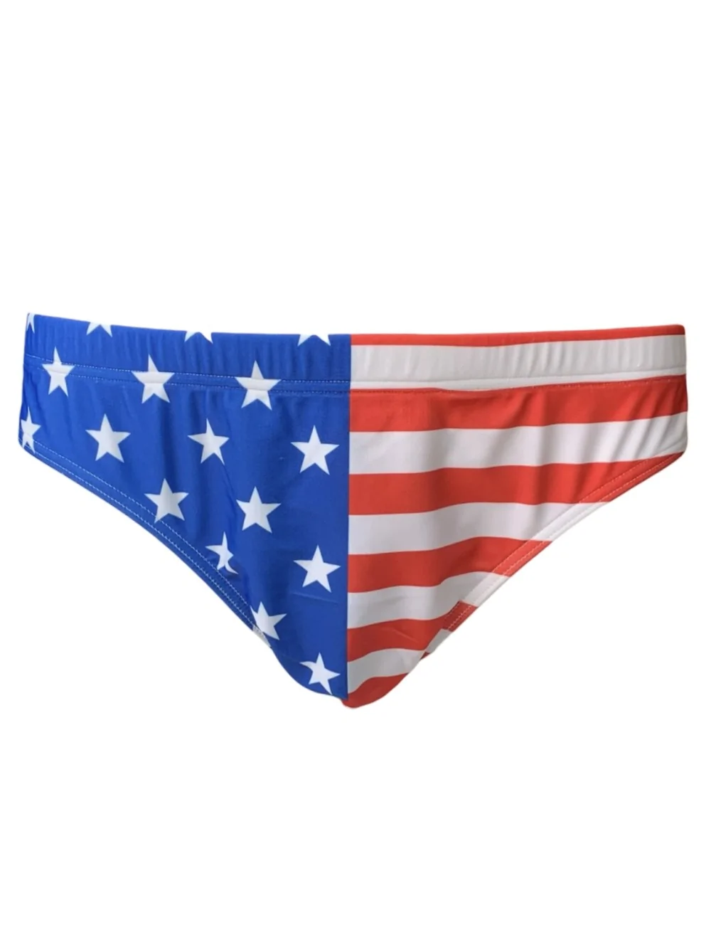 Costume a slip con bandiera e smile