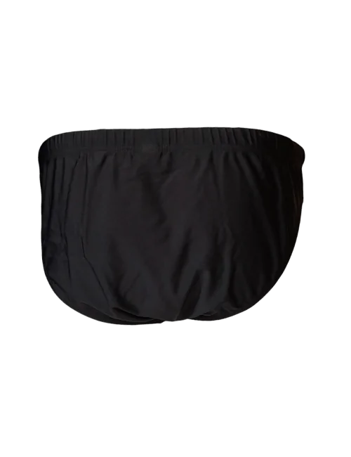 Costume nero con logo Moschino