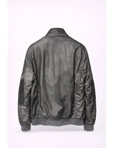 Giubbino Grigio Con Tasche Oblique 2