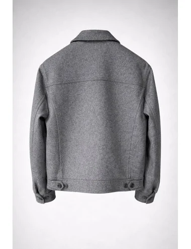 Giacca camicia in lana 2