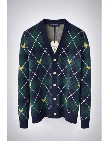 Cardigan con stampa Mickey