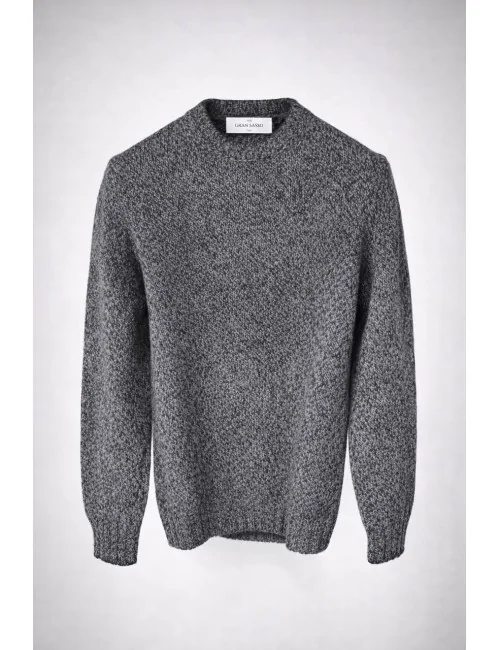 Girocollo grigio melange