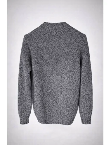 Girocollo grigio melange 2