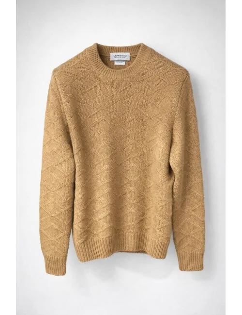 Maglia effetto rombi