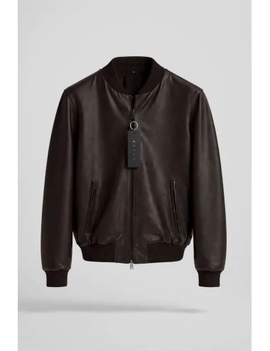 Giubbino in nappa testa di moro