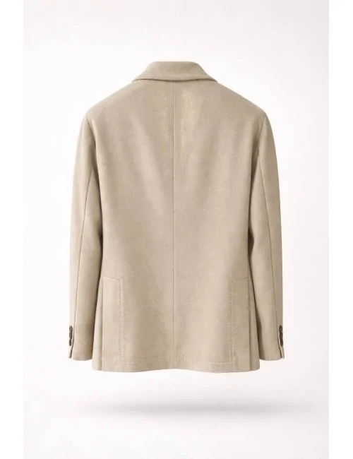 Giacca Doppiopetto Con Spilla