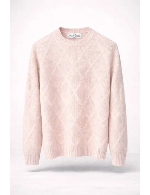 Maglia Rosa In Cashmere