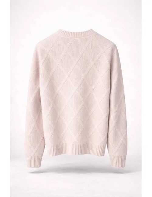 Maglia Rosa In Cashmere