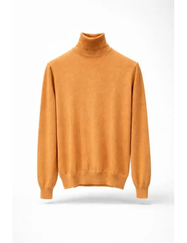 Maglia collo alto in lana