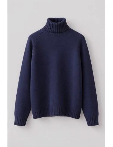 Maglione collo alto in cashmere