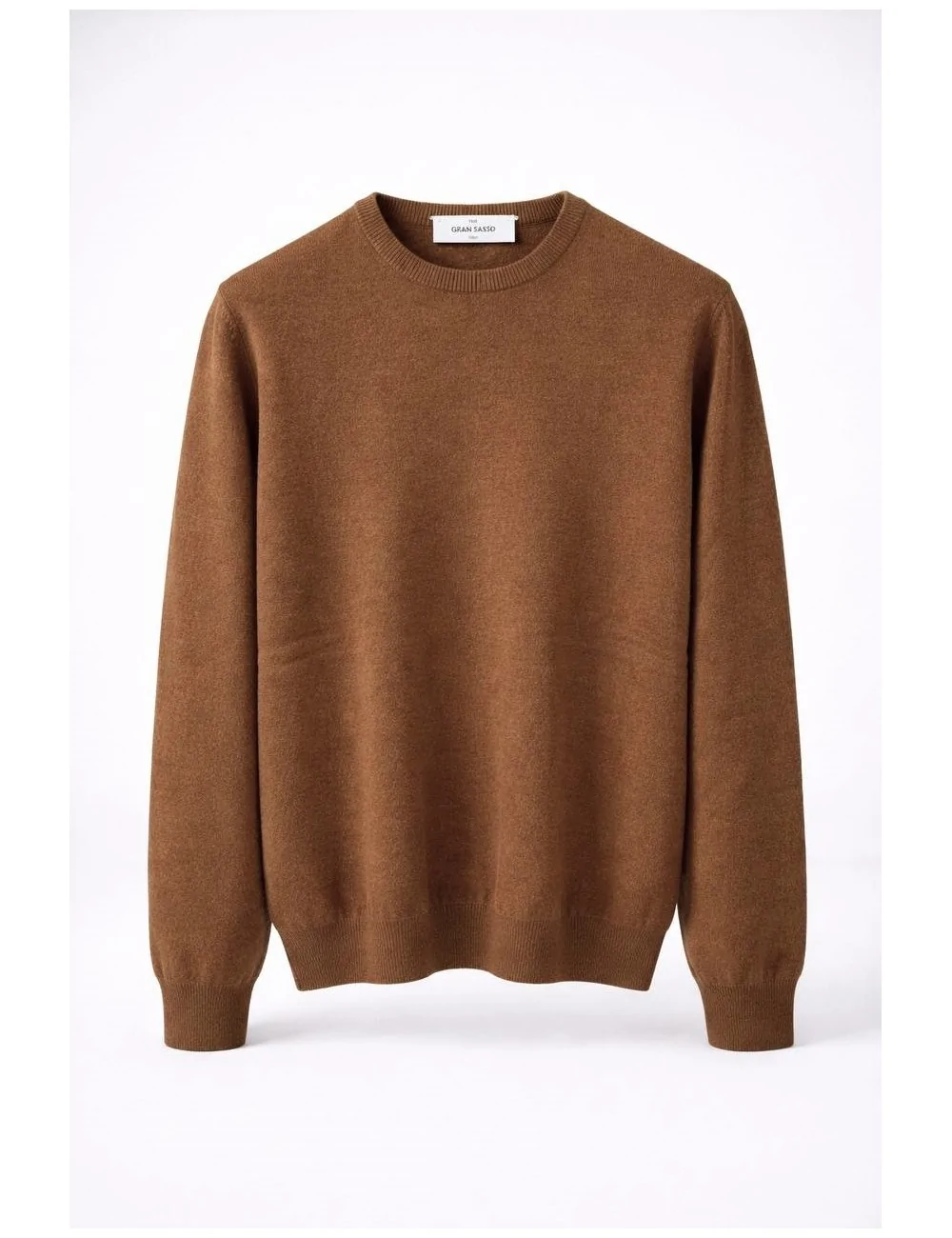 Girocollo in cashmere e lana