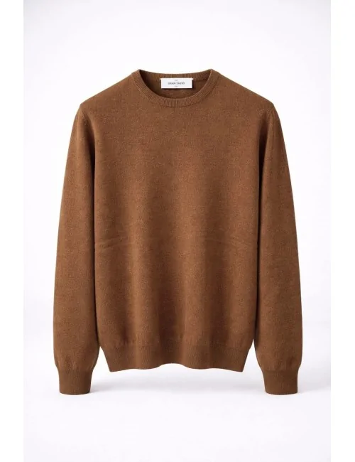 Girocollo in cashmere e lana