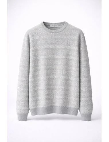 Maglia in lana fantasia