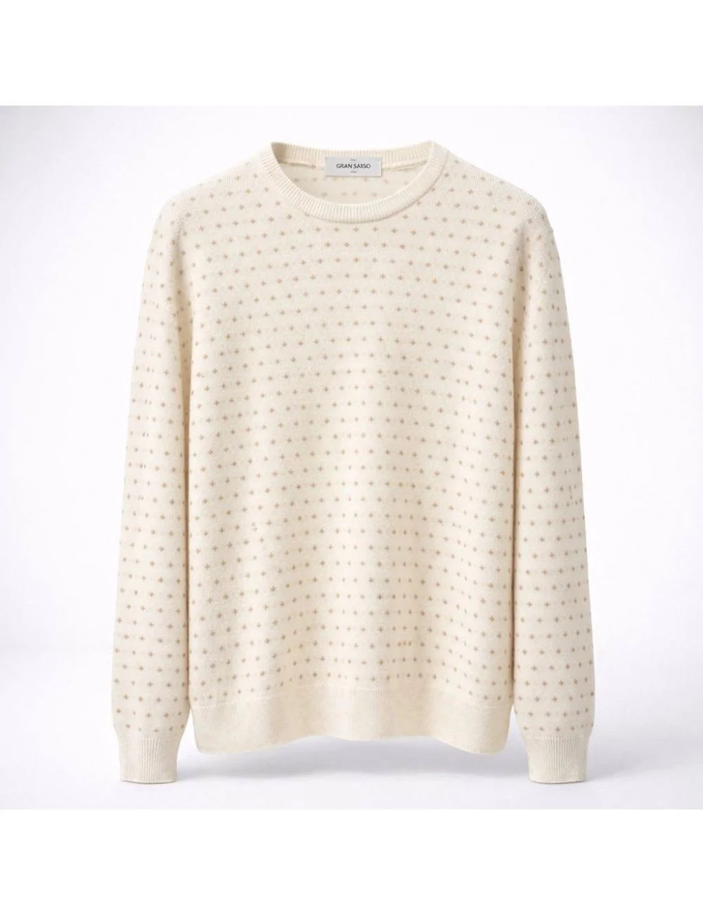 Maglia in lana fantasia