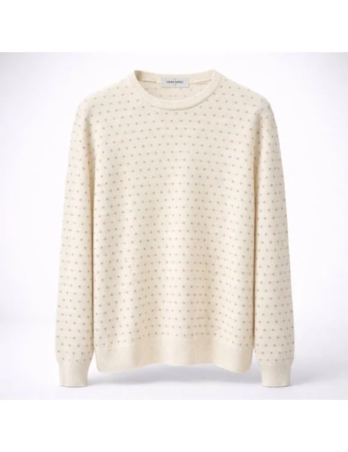 Maglia in lana fantasia