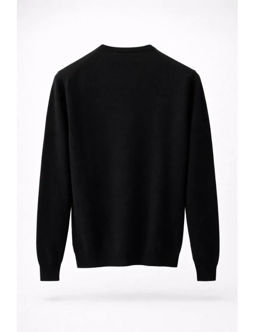 Girocollo cashmere e lana