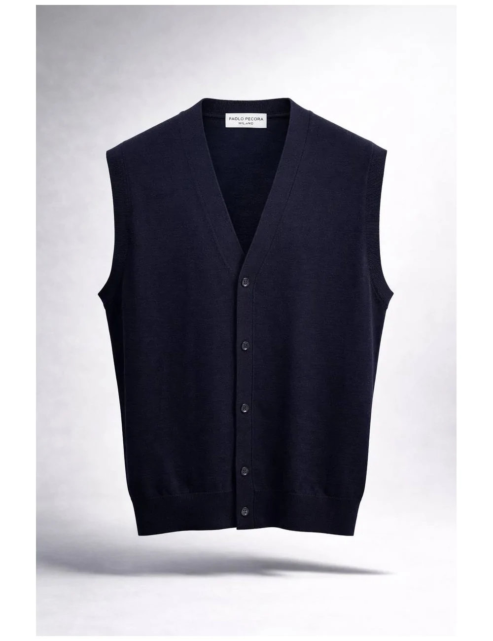 Gilet maglia in lana