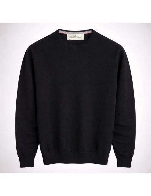 Girocollo in lana e cashmere