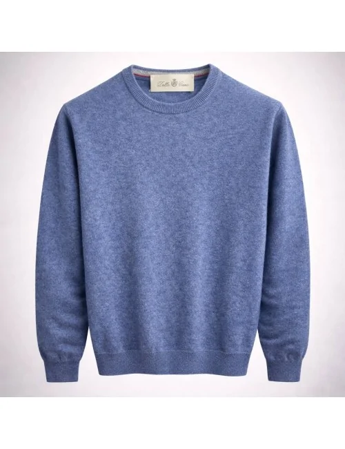 Girocollo in lana e cashmere