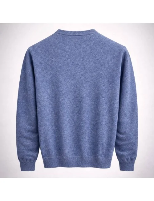 Girocollo in lana e cashmere