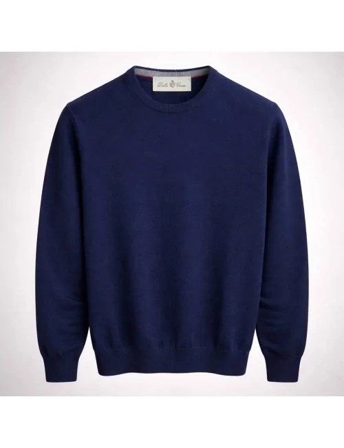 Girocollo in lana e cashmere