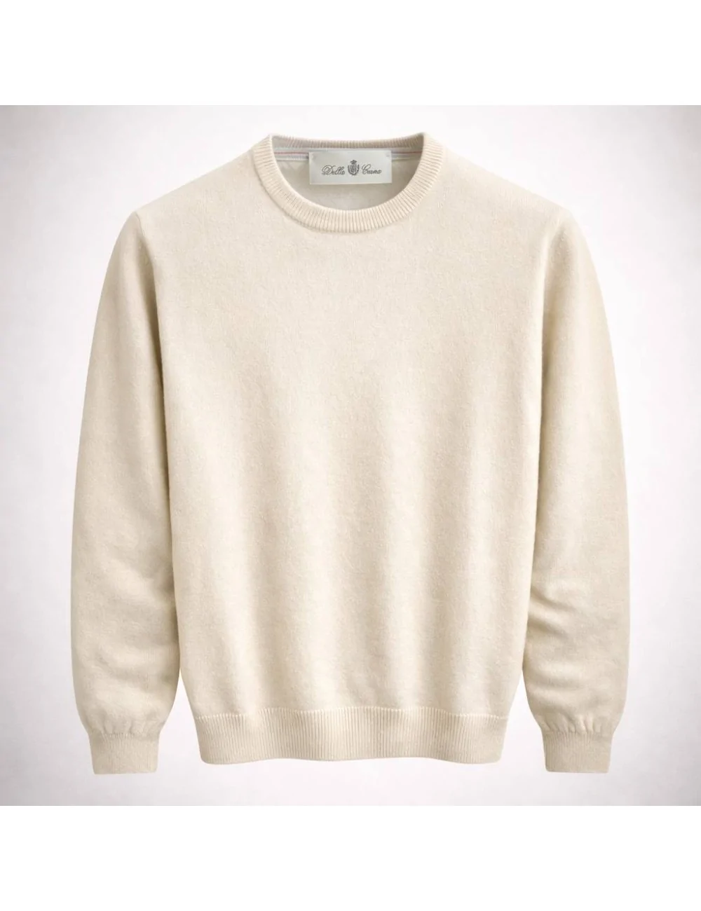 Girocollo in cashmere e lana