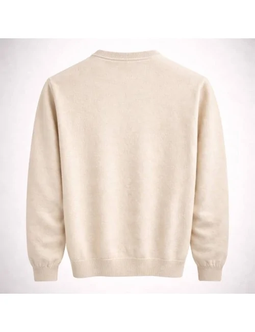 Girocollo in cashmere e lana