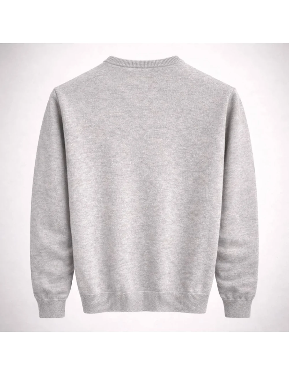 Girocollo in cashmere e lana