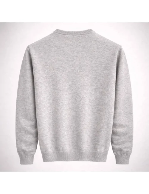 Girocollo in cashmere e lana