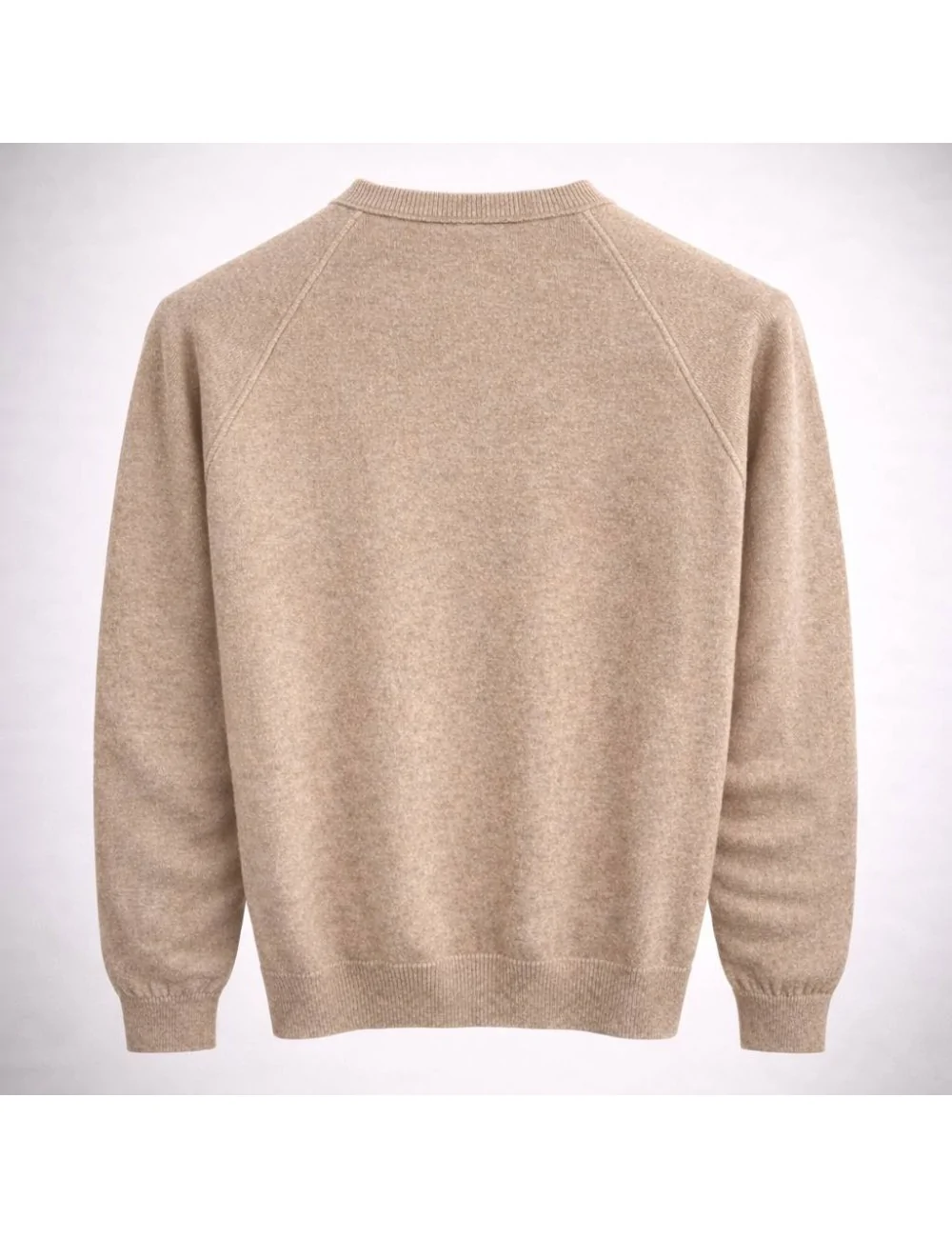 Girocollo taglio felpa in lana