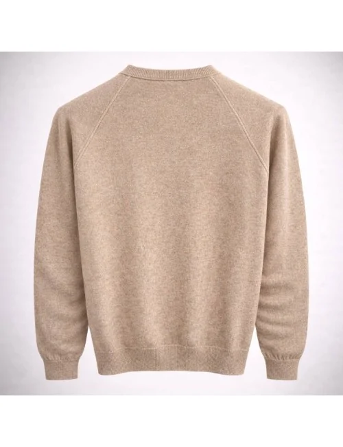 Girocollo taglio felpa in lana