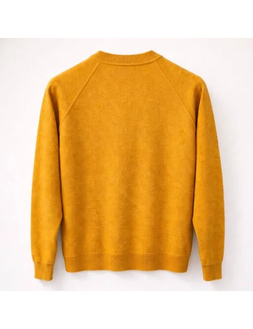 Girocollo taglio felpa in lana