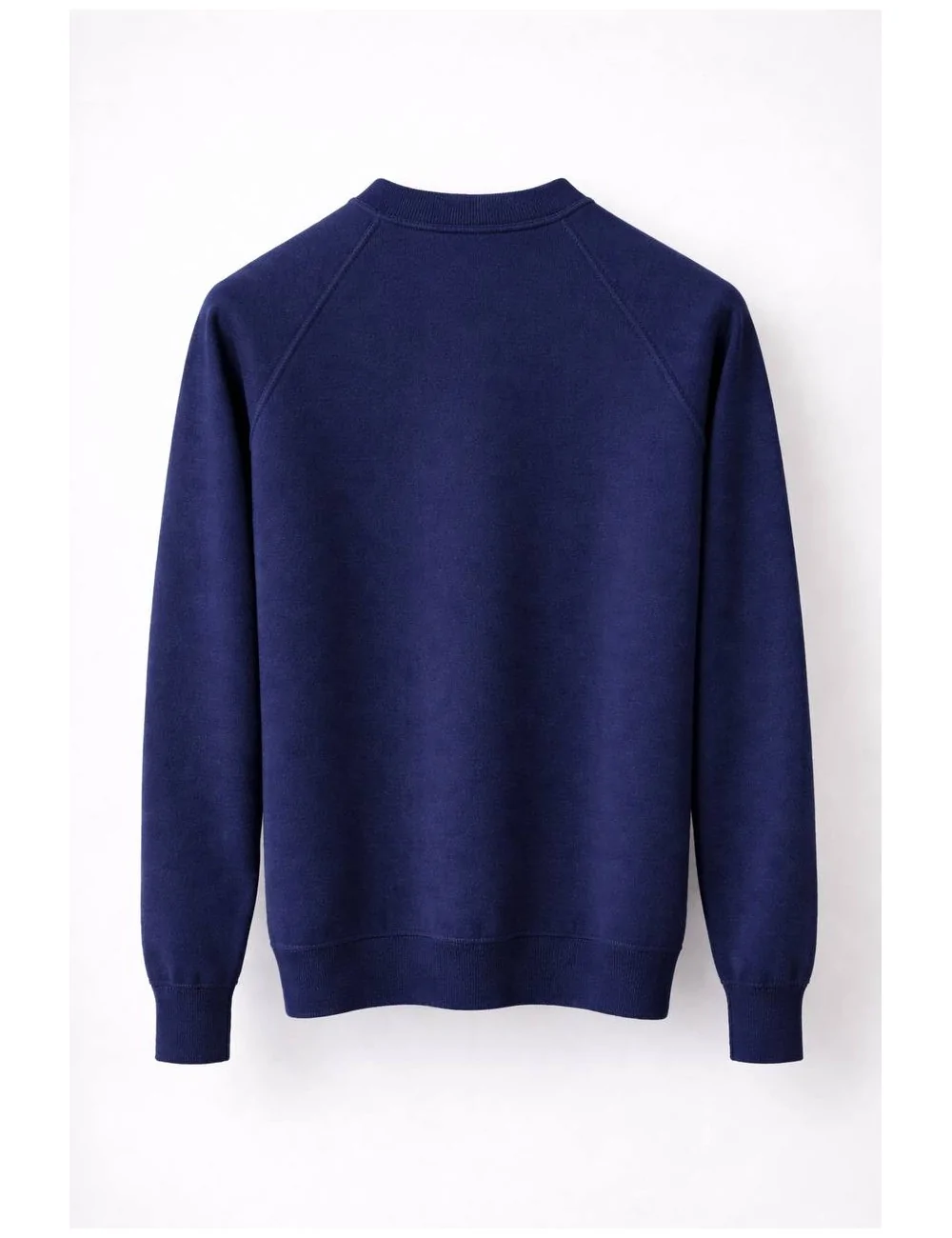 Girocollo taglio felpa in lana