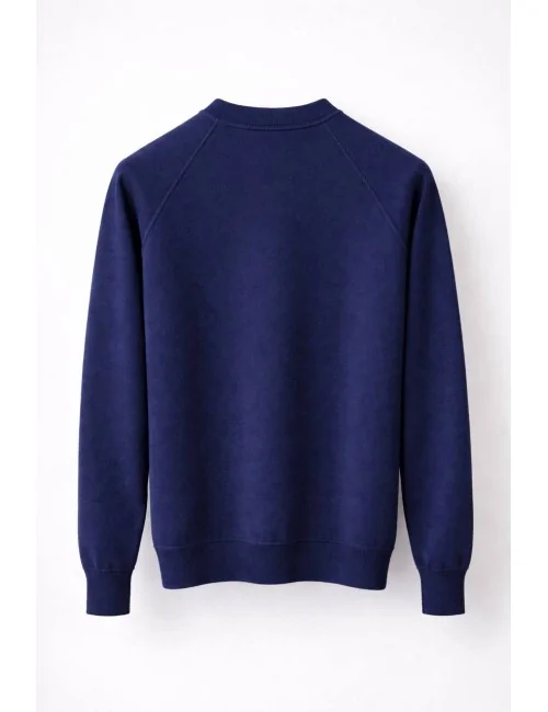 Girocollo taglio felpa in lana