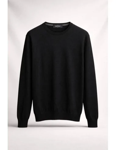 Girocollo in cashmere e seta