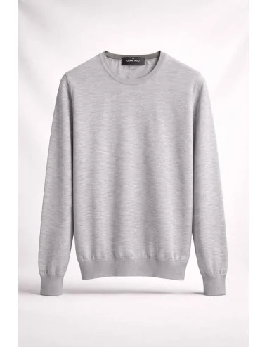 Girocollo in cashmere e seta