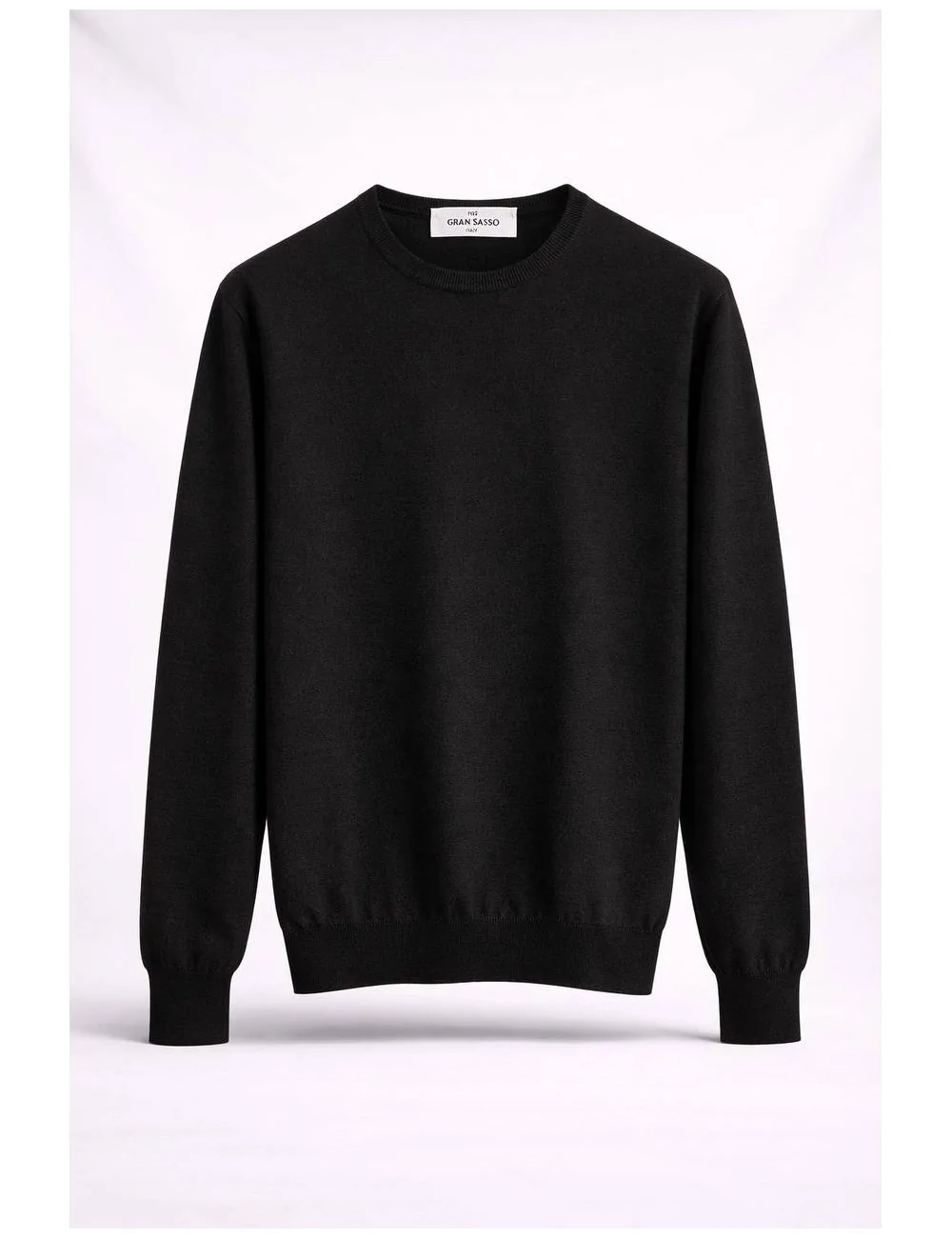 Paricollo nero in lana