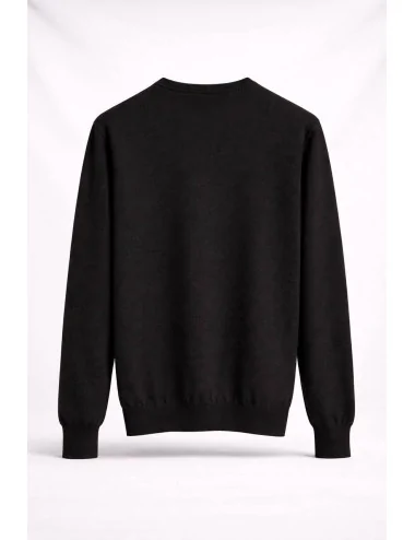 Paricollo nero in lana 2