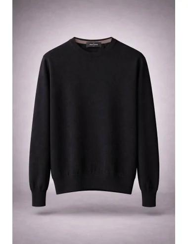 Girocollo cashmere e seta