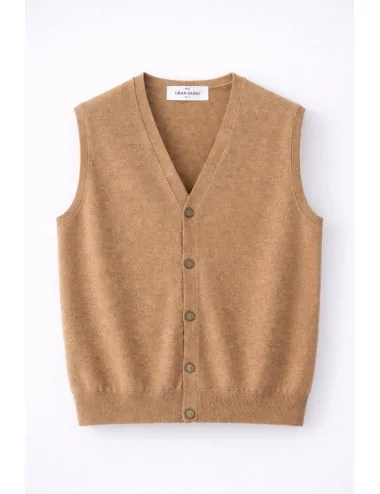 Cardigan smanicato