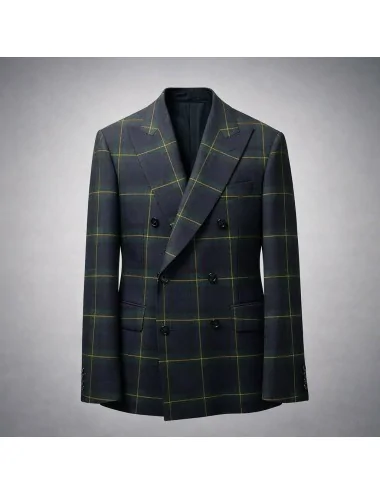 Giacca doppiopetto galles