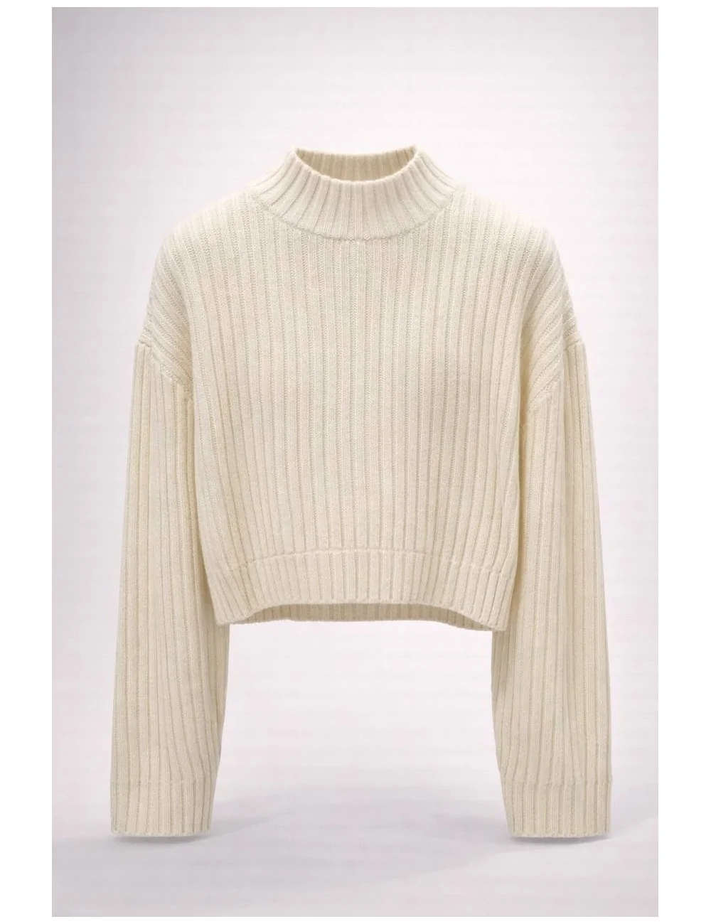 Maglia mezzo collo oversize